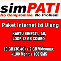 Internet Telkomsel - Bulk (Jabodetabek,Banten,Jawa dan Bali/zona 1-8) - Bulk Combo 19GB (17GB+2GB OMG+150Mnt Tlp+100Sms) 30HR