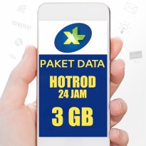 Internet XL Data - * HotRod - HotRod 24Jam 3GB, 30hr