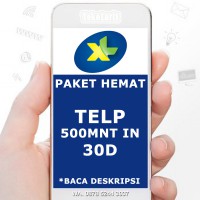 Paket Telp & SMS XL - Paket Nelpon - XL KpnAja Nelp 500mnt 30hr sesama