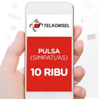 Pulsa Telkomsel Reguler - Telkomsel 10.000