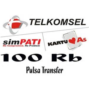 Pulsa TELKOMSEL TRANSFER (proses lambat) - Telkomsel Transfer 100.000
