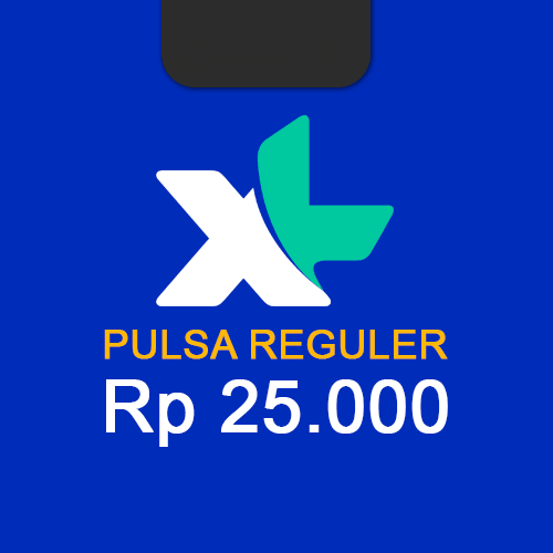 Pulsa XL Reguler - XL Pulsa 25.000